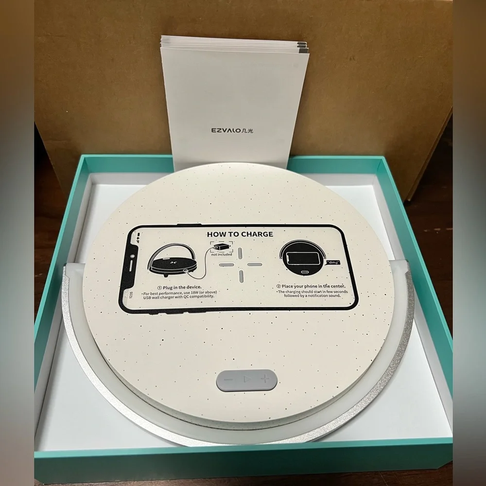 New Ezvalo Wireless Charger Music Lamp
